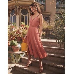 Sezane Pia Dress in Rose Wood